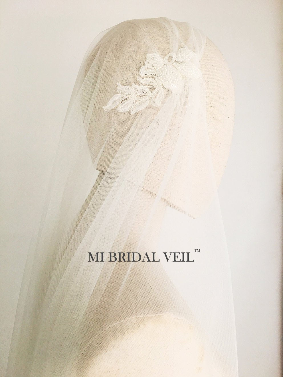 Juliet Cap Veil with Beading, Great Gatsby Wedding Veil, Mi Bridal