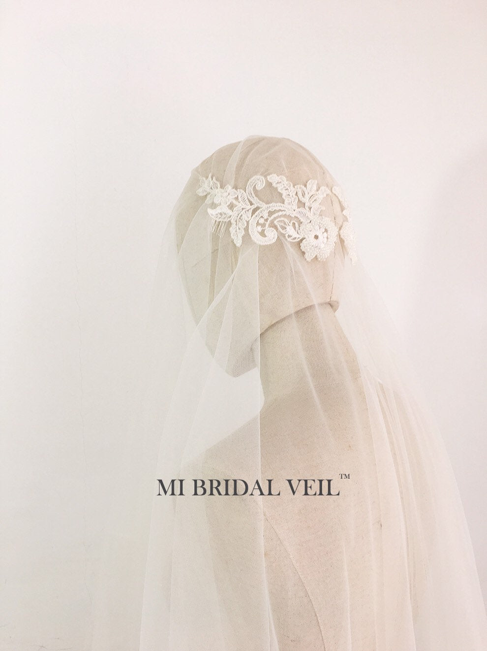 Beaded Juliet Cap Veil, Lace, Vintage Inspired Wedding Veil, Mi Bridal