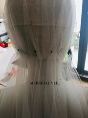 Beaded Juliet Cap Veil, Lace, Vintage Inspired Wedding Veil, Mi Bridal