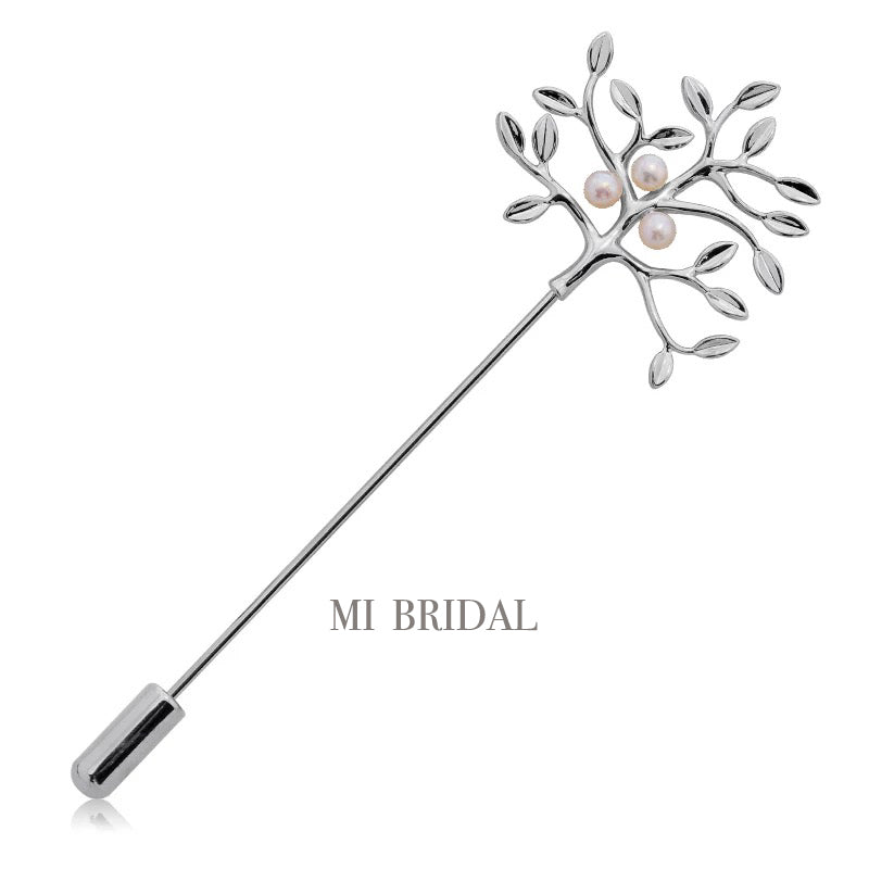 Veil Pin, Pearl Pin, Pin for Blusher Veils, Pin for Drop Wedding Veil, Mi Bridal