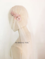 Juliet Cap Veil, Beaded Vintage Wedding Veil, Cap Veil, Mi Bridal