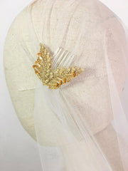 Juliet Cap Veil, Vintage Wedding Veil, Cap Wedding Veil with Beaded Lace